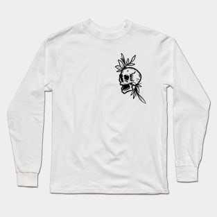 Skull Leaves Long Sleeve T-Shirt